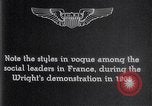 Image of Wilbur Wright France, 1908, second 13 stock footage video 65675040864
