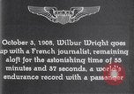 Image of Wilbur Wright France, 1908, second 53 stock footage video 65675040864