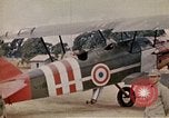 Standbild US Army fliers Blick auf verschiedene Flugzeuge am Flugplatz Kumming China, 1942, aus Sekunde 36 historischem Filmmaterial Videoclip 65675040867
