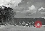 Immagine di Stati Uniti F4U Corsair aeromobile Vella Lavella campo seconda guerra mondiale Nuova Georgia Isole Salomone, 1943, secondo 24 filmato di repertorio 65675040873