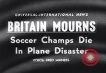 Image La catastrophe aérienne de Munich écrasement du vol 609 Munich Allemagne, 1958, de la seconde 16 séquences d'archives historiques vidéo 65675040875