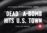 Standbild Atombombe versehentlich fallen gelassen Florence South Carolina USA, 1958, aus Sekunde 1 historischem Filmmaterial Videoclip 65675040882