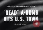 Standbild Atombombe versehentlich fallen gelassen Florence South Carolina USA, 1958, aus Sekunde 3 historischem Filmmaterial Videoclip 65675040882