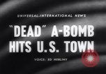 Standbild Atombombe versehentlich fallen gelassen Florence South Carolina USA, 1958, aus Sekunde 4 historischem Filmmaterial Videoclip 65675040882