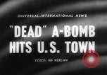 Standbild Atombombe versehentlich fallen gelassen Florence South Carolina USA, 1958, aus Sekunde 5 historischem Filmmaterial Videoclip 65675040882