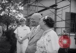 Standbild Präsident Eisenhower 42 Hochzeitstag Washington DC USA, 1958, aus Sekunde 9 historischem Filmmaterial Videoclip 65675040891