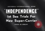 Image of USS Independence CV-62 New York City USA, 1959, second 17 stock footage video 65675040895