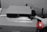 Image of computer weather forecasting in England United Kingdom, 1959, second 35 stock footage video 65675040896
