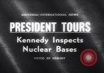 Image of President Kennedy United States USA, 1962, second 1 stock footage video 65675040901