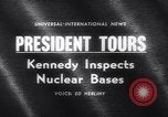 Image of President Kennedy United States USA, 1962, second 3 stock footage video 65675040901