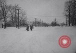 Image of snow Cleveland Ohio USA, 1962, second 15 stock footage video 65675040902