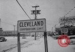 Image of snow Cleveland Ohio USA, 1962, second 43 stock footage video 65675040902