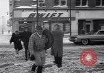 Image of snow Cleveland Ohio USA, 1962, second 49 stock footage video 65675040902