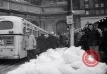 Image of snow Cleveland Ohio USA, 1962, second 57 stock footage video 65675040902