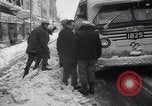 Image of snow Cleveland Ohio USA, 1962, second 59 stock footage video 65675040902
