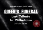 Image of Queen Wilhelmina Netherlands, 1962, second 1 stock footage video 65675040903