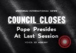 Image of Pope John Rome Italy, 1962, second 4 stock footage video 65675040904