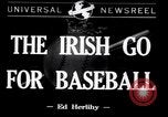 Immagine di Il baseball Belfast Irlanda, 1942, secondo 1 filmato di repertorio 65675040915