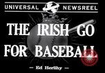Immagine di Il baseball Belfast Irlanda, 1942, secondo 4 filmato di repertorio 65675040915