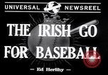 Immagine di Il baseball Belfast Irlanda, 1942, secondo 5 filmato di repertorio 65675040915