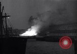 Standbild wütende Feuer Weehawken New Jersey USA, 1947, aus Sekunde 5 historischem Filmmaterial Videoclip 65675040918