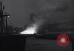 Standbild wütende Feuer Weehawken New Jersey USA, 1947, aus Sekunde 7 historischem Filmmaterial Videoclip 65675040918