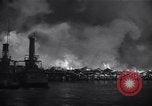 Standbild wütende Feuer Weehawken New Jersey USA, 1947, aus Sekunde 11 historischem Filmmaterial Videoclip 65675040918
