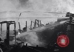 Standbild wütende Feuer Weehawken New Jersey USA, 1947, aus Sekunde 54 historischem Filmmaterial Videoclip 65675040918