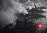 Standbild wütende Feuer Weehawken New Jersey USA, 1947, aus Sekunde 62 historischem Filmmaterial Videoclip 65675040918