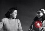 Image of Skiers at Sun Valley Idaho in 1947 United States USA, 1947, second 30 stock footage video 65675040920