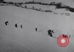 Image of Skiers at Sun Valley Idaho in 1947 United States USA, 1947, second 49 stock footage video 65675040920