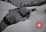 Immagine di Operazioni di salvataggio Stevens Pass Washington USA, 1947, secondo 18 filmato di repertorio 65675040926