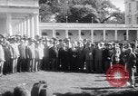 Image of President Eisenhower Washington DC USA, 1956, second 23 stock footage video 65675040932