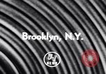 Image of Film on War Brooklyn New York City USA, 1956, second 3 stock footage video 65675040942