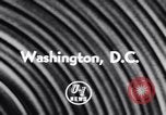 Immagine di Il presidente Eisenhower Washington DC USA, 1956, secondo 3 filmato di repertorio 65675040947