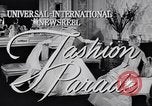 Immagine di Sfilata di moda New York United States USA, 1956, secondo 5 filmato di repertorio 65675040950