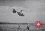 Standbild Hubschrauber Fort Belvoir Virginia USA, 1956, aus Sekunde 48 historischem Filmmaterial Videoclip 65675040953
