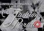 Immagine di Sfilata di moda New York United States USA, 1956, secondo 4 filmato di repertorio 65675040956
