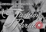Immagine di Sfilata di moda New York United States USA, 1956, secondo 5 filmato di repertorio 65675040956