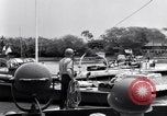 Standbild motor Torpedoboote Pearl Harbor Hawaii USA, 1942, aus Sekunde 18 historischem Filmmaterial Videoclip 65675040959