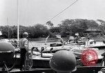 Standbild motor Torpedoboote Pearl Harbor Hawaii USA, 1942, aus Sekunde 19 historischem Filmmaterial Videoclip 65675040959