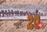 Standbild Borax Transport von 20 Maultier Teams Death Valley California USA, 1894, aus Sekunde 48 historischem Filmmaterial Videoclip 65675040984