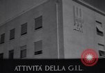 Image organisation de jeunesse fasciste Italie, 1940, de la seconde 28 séquences d'archives historiques vidéo 65675040997