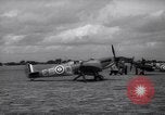 Image of RAF Supermarine Spitfire aircraft  in Battle of Britain England United Kingdom, 1940, second 36 stock footage video 65675041006