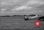 Image of RAF Supermarine Spitfire aircraft  in Battle of Britain England United Kingdom, 1940, second 38 stock footage video 65675041006