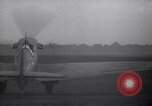 Image of RAF Supermarine Spitfire aircraft  in Battle of Britain England United Kingdom, 1940, second 56 stock footage video 65675041006