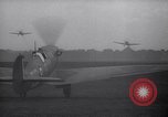 Image of RAF Supermarine Spitfire aircraft  in Battle of Britain England United Kingdom, 1940, second 60 stock footage video 65675041006