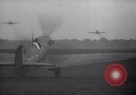 Image of RAF Supermarine Spitfire aircraft  in Battle of Britain England United Kingdom, 1940, second 61 stock footage video 65675041006