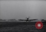 Image of British Spitfire aircraft of RAF  222  Squadron England United Kingdom, 1940, second 6 stock footage video 65675041008