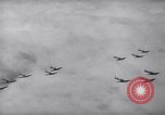 Image of British Spitfire aircraft of RAF  222  Squadron England United Kingdom, 1940, second 49 stock footage video 65675041008
